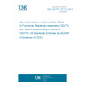 UNE CEN/TR 13737-2:2014 Gas infrastructure - Implementation Guide for Functional Standards prepared by CEN/TC 234 - Part 2: National Pages related to CEN/TC 234 standards (Endorsed by AENOR in November of 2015.)