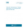 UNE EN ISO 8846:2017 Small craft - Electrical devices - Protection against ignition of surrounding flammable gases (ISO 8846:1990)