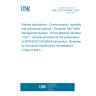 UNE CLC/TS 50459-1:2021 Railway applications - Communication, signalling and processing systems - European Rail Traffic Management System - Driver-Machine Interface - Part 1: General principles for the presentation of ERTMS/ETCS/GSM-R information  (Endorsed by Asociación Española de Normalización in May of 2021.)