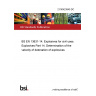 21/30423940 DC BS EN 13631-14. Explosives for civil uses. Explosives Part 14. Determination of the velocity of detonation of explosives