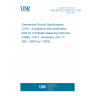 UNE EN ISO 10360-1/AC:2004 Geometrical Product Specifications (GPS) - Acceptance and reverification tests for coordinate measuring machines (CMM) - Part 1: Vocabulary (ISO 10360-1:2000/Cor.1:2002)