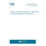 UNE EN ISO 5978:2024 Rubber- or plastics-coated fabrics - Determination of blocking resistance (ISO 5978:2023)