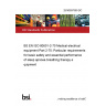 25/30507550 DC BS EN ISO 80601-2-70 Medical electrical equipment Part 2-70: Particular requirements for basic safety and essential performance of sleep apnoea breathing therapy equipment