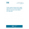 UNE EN ISO 3596:2002 Animal and vegetable fats and oils. Determination of unsaponifiable matter. Method using diethyl ether extraction. (ISO 3596:2000)