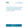 UNE EN 16603-60-20:2020 Space engineering - Star sensor terminology and performance specification (Endorsed by Asociación Española de Normalización in September of 2020.)