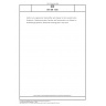 DIN EN 1420 Influence of organic materials on water intended for human consumption - Determination of odour and flavour assessment of water in piping systems