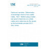 UNE EN ISO 3233-1:2020 Paints and varnishes - Determination of percentage volume of non-volatile matter - Part 1: Method using a coated test panel to determine non-volatile matter and to determine dry-film density by the Archimedes principle (ISO 3233-1:2019)