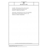 DIN CEN/TS 17303 Foodstuffs - DNA barcoding of fish and fish products using defined mitochondrial cytochrome b and cytochrome c oxidase I gene segments