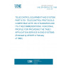 UNE EN 60870-6-701:1998 TELECONTROL EQUIPMENT AND SYSTEM. PART 6-701: TELECONTROL PROTOCOLS COMPATIBLE WITH ISO STANDARDS AND ITU-T RECOMMENDATIONS. FUNCIONAL PROFILE FOR PROVIDING THE TASE.1 APPLICATION SERVICE IN END SYSTEMS (Endorsed by AENOR in February of 1999.)