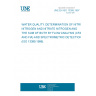 UNE EN ISO 13395:1997 WATER QUALITY. DETERMINATION OF NITRITE NITROGEN AND NITRATE NITROGEN AND THE SUM OF BOTH BY FLOW ANALYSIS (CFA AND FIA) AND SPECTROMETRIC DETECTION. (ISO 13395:1996).