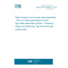 UNE EN IEC 60966-4-2:2023 Radio frequency and coaxial cable assemblies - Part 4-2: Detail specification for semi rigid cable assemblies (jumper) - Frequency range up to 6000 MHz, type 50-9 semi-rigid coaxial cable