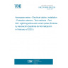 UNE EN 6059-505:2024 Aerospace series - Electrical cables, installation - Protection sleeves - Test methods - Part 505: Lightning strike and current pulse (Endorsed by Asociación Española de Normalización in February of 2025.)