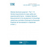 UNE EN 60601-1-10:2008/A2:2021 Medical electrical equipment - Part 1-10: General requirements for basic safety and essential performance - Collateral Standard: Requirements for the development of physiologic closed-loop controllers (Endorsed by Asociación Española de Normalización in September of 2021.)