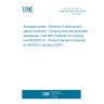 UNE EN 4008-005:2006 Aerospace series - Elements of electrical and optical connection - Crimping tools and associated accessories - Part 005: Positioner for crimping tool M22520/2-01 - Product standard (Endorsed by AENOR in January of 2007.)