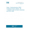 UNE EN ISO 23153-1:2021 Plastics - Polyetheretherketone (PEEK) moulding and extrusion materials - Part 1: Designation system and basis for specifications (ISO 23153-1:2020)