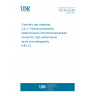 UNE 84126:2002 Cosmetic raw materials. 3,4,4'-Trichlorocarbanilide. Determinacion of trichlorocarbanilide content by high performance liquid chromatography (HPLC).