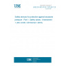 UNE EN ISO 4126-1:2014/A1:2016 Safety devices for protection against excessive pressure - Part 1: Safety valves - Amendment 1 (ISO 4126-1:2013/Amd 1:2016)