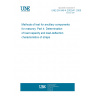 UNE EN 846-4:2002/A1:2006 Methods of test for ancillary components for masonry. Part 4: Determination of load capacity and load-deflection characteristics of straps