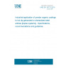 UNE EN 15773:2019 Industrial application of powder organic coatings to hot dip galvanized or sherardized steel articles [duplex systems] - Specifications, recommendations and guidelines