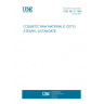 UNE 84131:1995 COSMETIC RAW MATERIALS. CETYL STEARYL OCTANOATE.