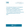 UNE EN ISO 20776-2:2008 Clinical laboratory testing and in vitro diagnostic test systems - Susceptibility testing of infectious agents and evaluation of performance of antimicrobial susceptibility test devices - Part 2: Evaluation of performance of antimicrobial susceptibility test devices (ISO 20776-2:2007)