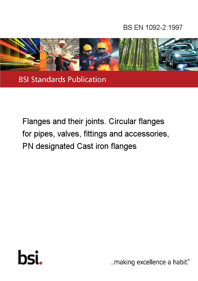 BS EN 1092-2:1997 Flanges And Their Joints. Circular Flanges For Pipes ...