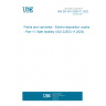 UNE EN ISO 22553-11:2022 Paints and varnishes - Electro-deposition coatings - Part 11: Bath stability (ISO 22553-11:2020)