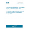 UNE EN 14404-3:2024 Personal protective equipment - Knee protectors for work in the kneeling position - Part 3: Requirements for the individual combination of knee pads and garments (type 2) (Endorsed by Asociación Española de Normalización in July of 2024.)