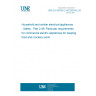 UNE EN 60335-2-49:2003/A2:2020 Household and similar electrical appliances - Safety - Part 2-49: Particular requirements for commercial electric appliances for keeping food and crockery warm