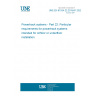 UNE EN 61534-22:2015/A1:2022 Powertrack systems - Part 22: Particular requirements for powertrack systems intended for onfloor or underfloor installation