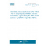 UNE EN ISO 16610-41:2015 Geometrical product specifications (GPS) - Filtration - Part 41: Morphological profile filters: Disk and horizontal line-segment filters (ISO 16610-41:2015) (Endorsed by AENOR in September of 2015.)