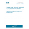 UNE EN 3114-004:2006 Aerospace series - Test method - Microstructure of (a + ß) titanium alloy wrought products - Part 004: Microstructure of sheet for superplastic forming (Endorsed by AENOR in March of 2007.)