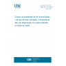 UNE 31012:1954 STABILITY TEST OF NITROCELULOSES OR OF COLLOIDAL POWDERS TO HIGH TEMPERATURE, BY OBSERVATION WITH TEST PAPER TO VOILET METHYL.