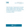 UNE CEN ISO/TS 16791:2020 Health informatics - Requirements for international machine-readable coding of medicinal product package identifiers (ISO/TS 16791:2020) (Endorsed by Asociación Española de Normalización in November of 2020.)