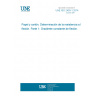 UNE ISO 2493-1:2014 Paper and board - Determination of bending resistance - Part 1: Constant rate of deflection