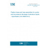 UNE EN ISO 6808:2015 Plastics hoses and hose assemblies for suction and low-pressure discharge of petroleum liquids - Specification (ISO 6808:2014)