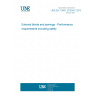 UNE EN 13561:2015/AC:2016 External blinds and awnings - Performance requirements including safety