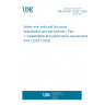 UNE EN ISO 12224-1:2024 Solder wire, solid and flux-cored - Specification and test methods - Part 1: Classification and performance requirements (ISO 12224-1:2024)