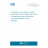 UNE EN 61305-1:1996 HOUSEHOLD HIGH-FIDELITY AUDIO EQUIPMENT AND SYSTEMS. METHODS OF MEASURING AND SPECIFYING THE PERFORMANCE. PART 1: GENERAL.