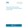 UNE EN 27931:1993 INSULATION CAPS AND BUSHES FOR RESISTANCE WELDING EQUIMENT (ISO 7931:1985).