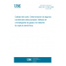 UNE ISO 14154:2009 Soil quality --  Determination of some selected chlorophenols -- Gas-chromatographic method with electron-capture detection