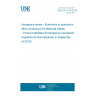 UNE EN 3719:2018 Aerospace series - Aluminium or aluminium alloy conductors for electrical cables - Product standard (Endorsed by Asociación Española de Normalización in September of 2018.)