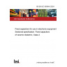 BS EN IEC 60384-9:2024 Fixed capacitors for use in electronic equipment Sectional specification. Fixed capacitors of ceramic dielectric, Class 2