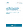 UNE CEN/TS 17782:2022 Fertilizing products - Determination of the stability of fertilizing products containing micronutrient chelates at different pHs (Endorsed by Asociación Española de Normalización in May of 2022.)