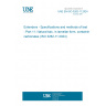 UNE EN ISO 3262-11:2024 Extenders - Specifications and methods of test - Part 11: Natural talc, in lamellar form, containing carbonates (ISO 3262-11:2024)