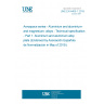 UNE EN 4400-1:2019 Aerospace series - Aluminium and aluminium- and magnesium- alloys - Technical specification - Part 1: Aluminium and aluminium alloy plate (Endorsed by Asociación Española de Normalización in May of 2019.)