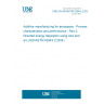 UNE EN ISO/ASTM 52943-2:2024 Additive manufacturing for aerospace - Process characteristics and performance - Part 2: Directed energy deposition using wire and arc (ISO/ASTM 52943-2:2024)