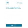 UNE EN ISO 18739:2016 Dentistry - Vocabulary of process chain for CAD/CAM systems (ISO 18739:2016)