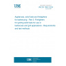 UNE EN 1860-3:2024 Appliances, solid fuels and firelighters for barbecuing - Part 3: Firelighters for igniting solid fuels for use in barbecues and grill applications - Requirements and test methods