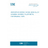 UNE EN 3928:1998 AEROSPACE SERIES. NICKEL BASE ALLOY NI-B40001 (NISI5B3). FILLER METAL FOR BRAZING. TAPE.